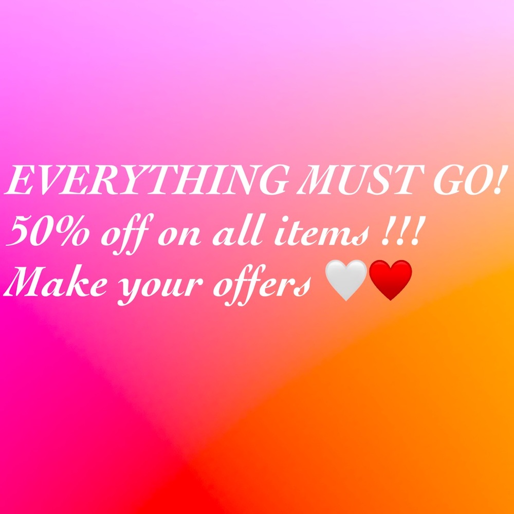 Make an offer on any items!